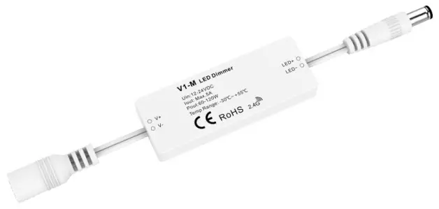 iskydance V1-M, V1-M(D) Single Color LED Mini RF Controller - 1