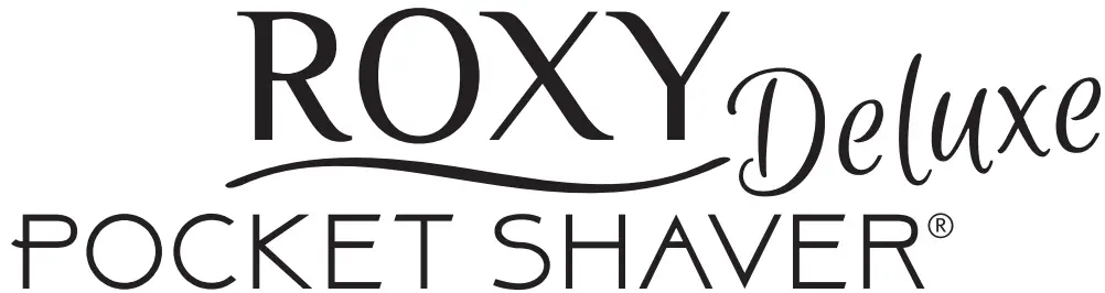 ROXY POCKET SHAVER Deluxe logo