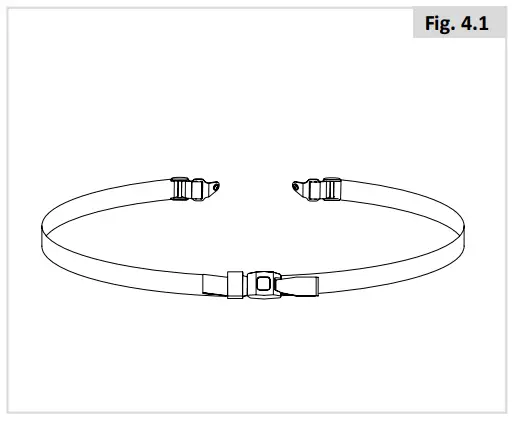 SUNRISE Quickie Q400 M F R Power Wheelchair - Fig. 4.1