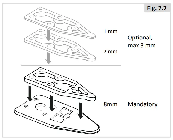 SUNRISE Quickie Q400 M F R Power Wheelchair - Fig. 7.7