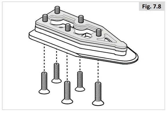 SUNRISE Quickie Q400 M F R Power Wheelchair - Fig. 7.8