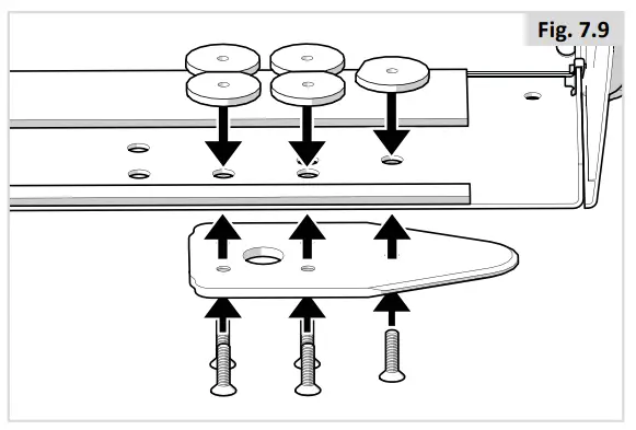 SUNRISE Quickie Q400 M F R Power Wheelchair - Fig. 7.9