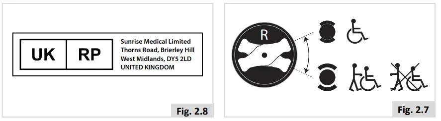 SUNRISE Quickie Q400 M F R Power Wheelchair - burns or allergic