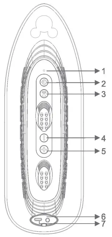 Novelty Creative Solutions L80M Floating Ship Speaker - FIG 1