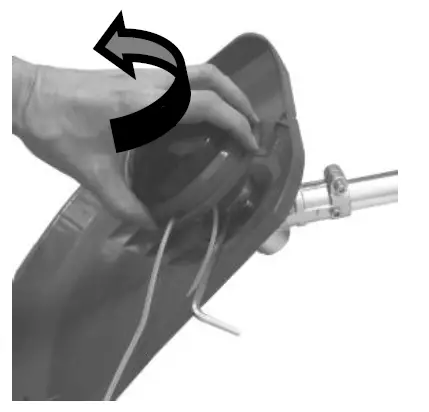 Garten Meister 937815 Petrol Wheeled Brush Cutter GM BFF 52 with Biker Handle 12