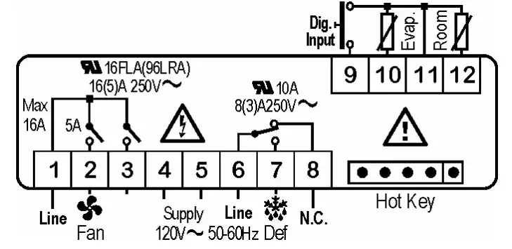 THERMAL EDGE HC20C Air Conditioner - Electrical Schematics 2
