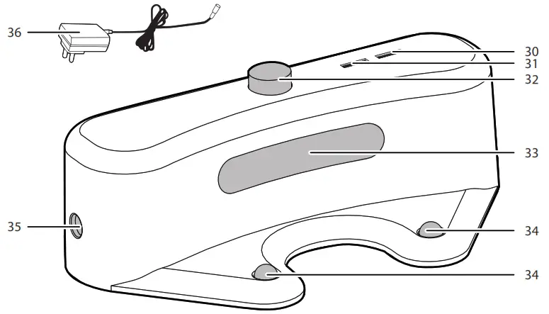 HOOVER Robo.com³ Robot Vacuum Cleaner RBC090001 - Charging station.