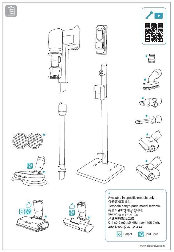 Electrolux EFP71512 UltimateHome 700 Lightweight Handstick Vacuum Cleaner 1