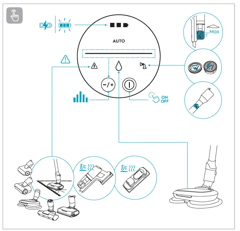 Electrolux EFP71512 UltimateHome 700 Lightweight Handstick Vacuum Cleaner 4