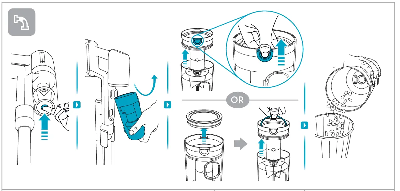 Electrolux EFP71512 UltimateHome 700 Lightweight Handstick Vacuum Cleaner 9