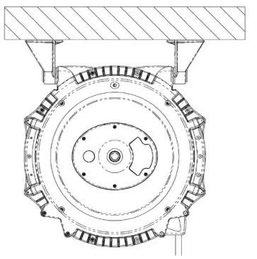 REELCRAFT SGA3650 OLP Series S Spring Driven Hose Reels - Ceiling mount