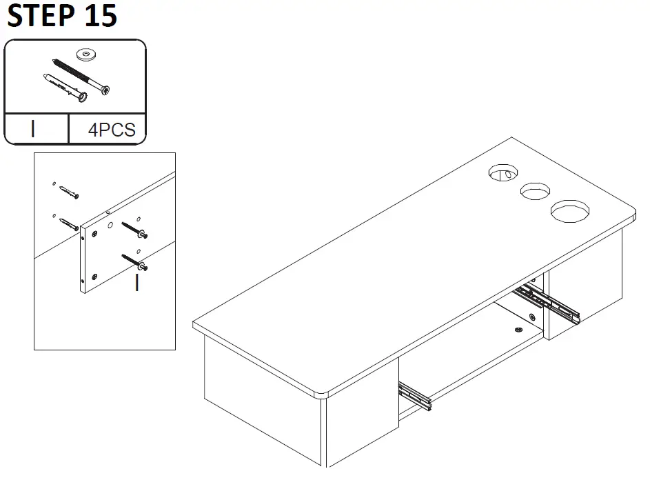 Reshable MR11N0208 Modern White Wall Salon Barber Styling Station 20