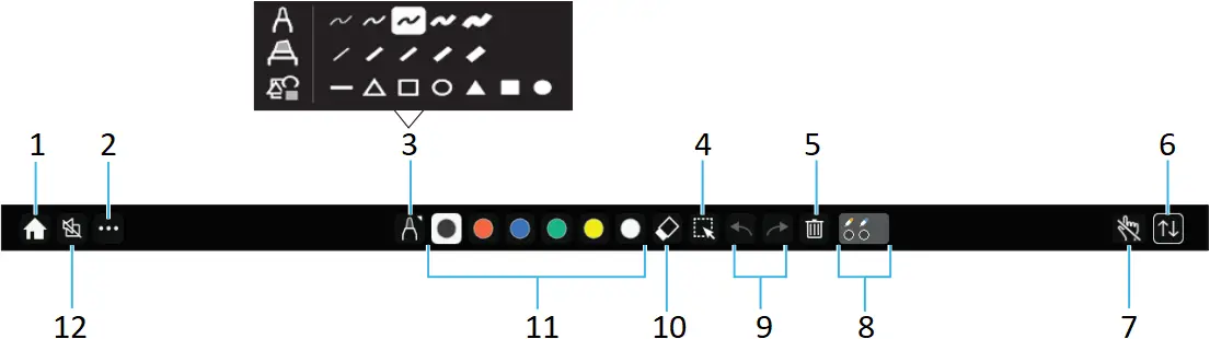 EPSON EB-760Wi 3LCD - Interacting without a computer