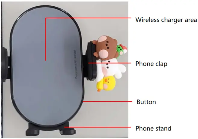 Lab T IPX 23CE WCC01 Wireless Car Charger - Appearance