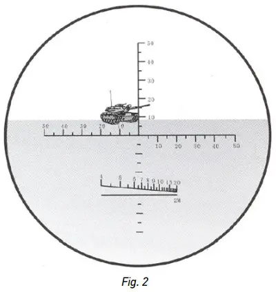 levenhuk Camo 10x42 Binoculars with Reticl - Calculating 1