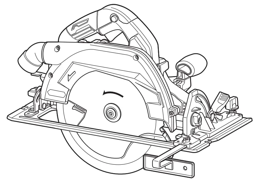 makita HS010GZ Cordless Circular Saw