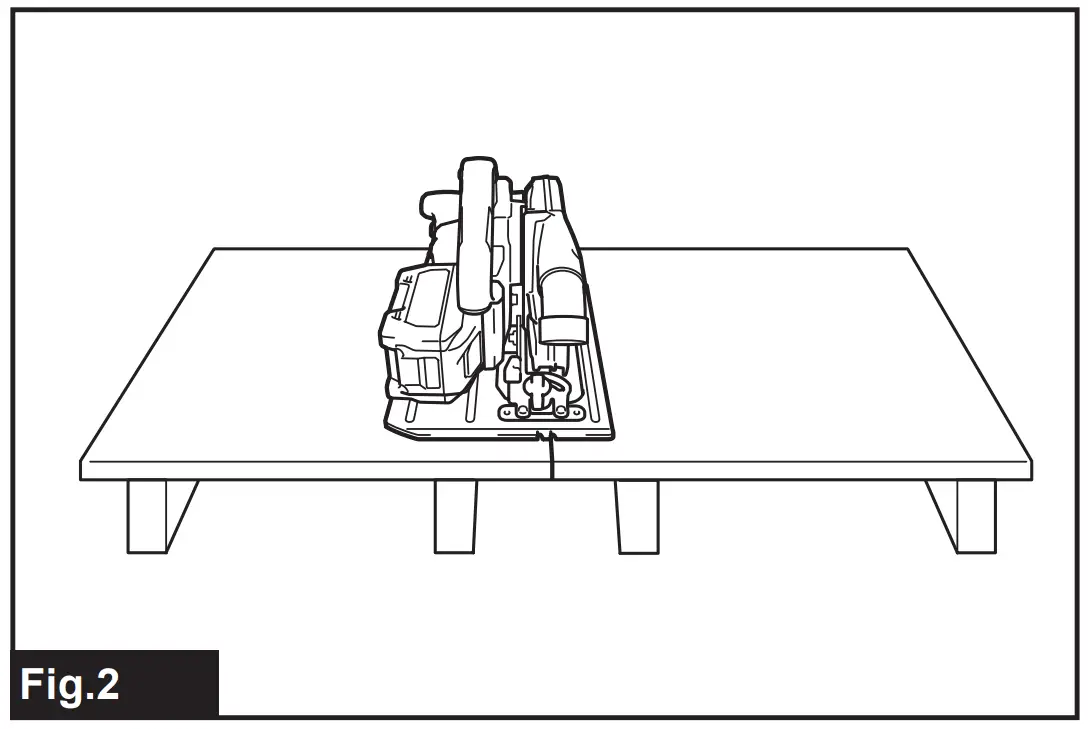 Cordless circular saw safety
warnings