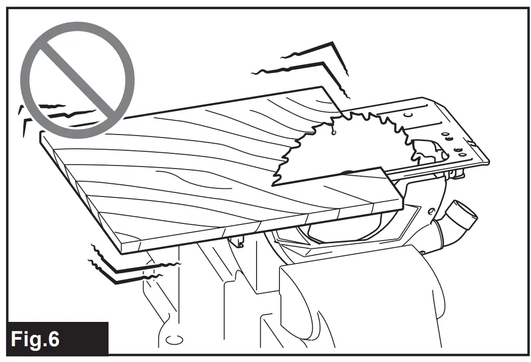 Cordless circular saw safety warnings