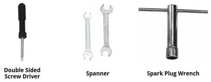 Duro Max XP13000EH 13000W 500cc -PACKAGE CONTENTS