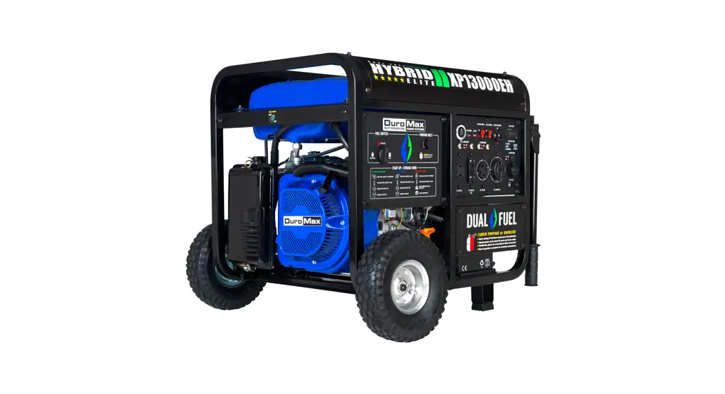 Duro Max Xp13000eh 13000w 500cc Portable Hybrid Gas Propane Generator User Guide