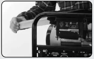 Duro Max XP13000EH 13000W 500cc -Remove shipping braces