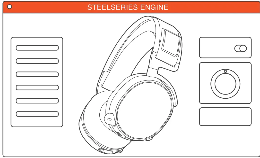 SteelSeries Arctis 7 Lossless Wireless Gaming - STEELSERIES ENGINE