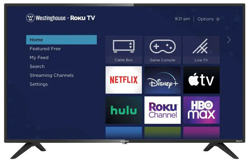 Westinghouse WR43UT4009 43-Inch 4K UHD Roku TV -