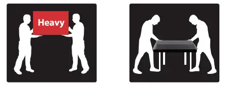 Westinghouse WR43UT4009 43-Inch 4K UHD Roku TV - HEAVY