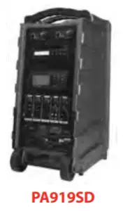 CALIFONE Q319 900 MHz Frequency Microphone - fig1