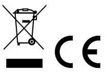 Disposal and CE icon