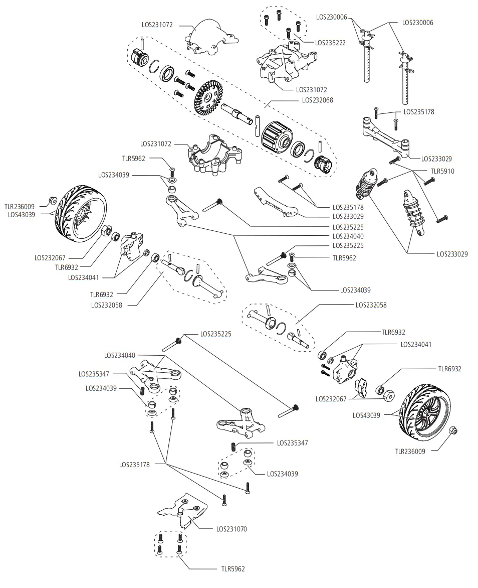 Losi 72 CHEVY C10 V100 RTR Instruction - figure 14