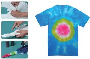 kogan KA12TIEDYEA Tie-Dye Kit 12-colors - BULLESYE