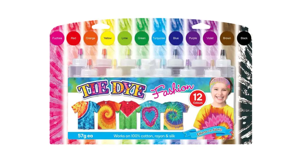 Kogan Ka12tiedyea Tie-dye Kit 12-colors User Guide