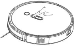 FourAmZ RX-V100 Robot Vacuum Cleaner - Start