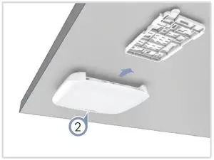 Mounting on a Ceiling Without T-Bars