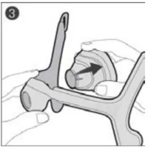Disassembling your mask for cleaning