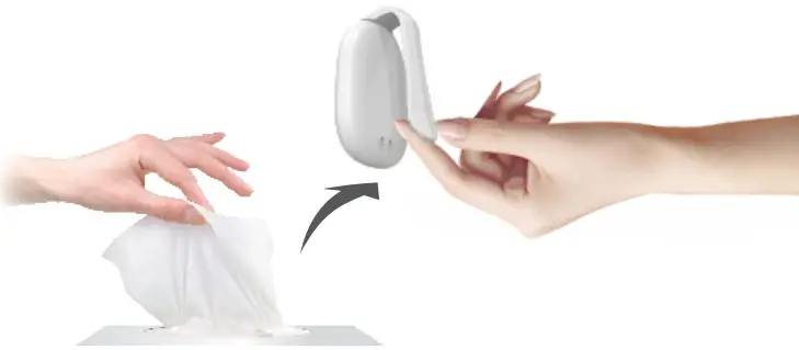 Dongguan Caiyun Technology BJQ Bed Wetting Alarm - transmitter clip