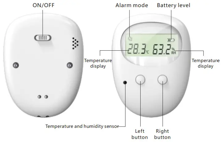 Dongguan Caiyun Technology BJQ Bed Wetting Alarm - transmitter