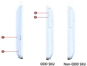 tangent AX210NG Medix 24 v2 WLAN Module - Left and Right Views