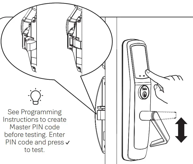 Irevo Assa Abloy Korea NTT600TSACC Door Keypad Lock - Function