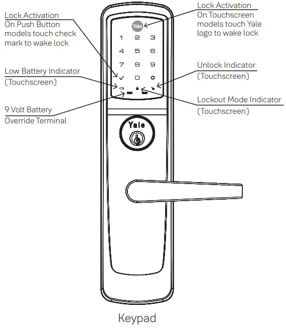 Irevo Assa Abloy Korea NTT600TSACC Door Keypad Lock - Programming
