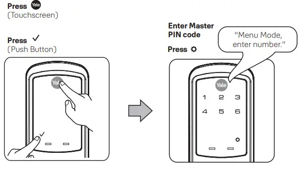 Irevo Assa Abloy Korea NTT600TSACC Door Keypad Lock - User PIN Codes1