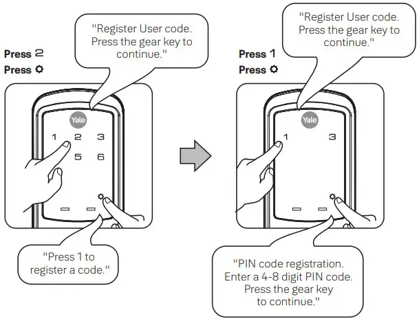 Irevo Assa Abloy Korea NTT600TSACC Door Keypad Lock - User PIN Codes2