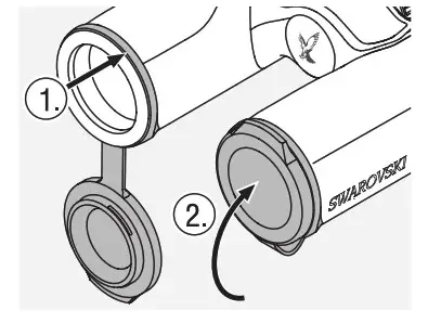 ASSEMBLY INSTRUCTIONS FOR OBJECTIVE LENS COVER