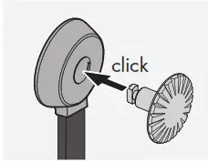 Swarovski Optik CL Companion - Align the button pin