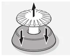 Swarovski Optik CL Companion - Detach the pin from the ring