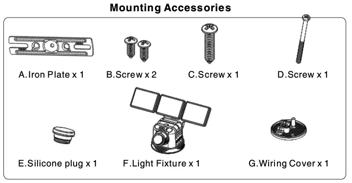 SOLLA 5000LM LED Motion Sensing Security Light fig 3