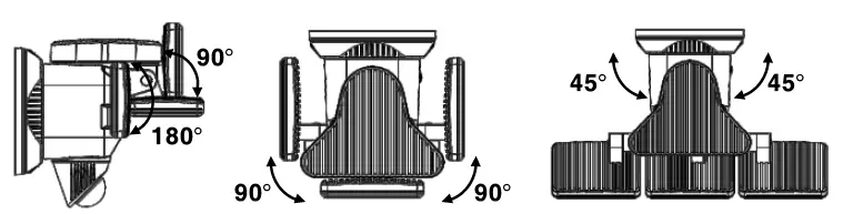 SOLLA 5000LM LED Motion Sensing Security Light fig 7