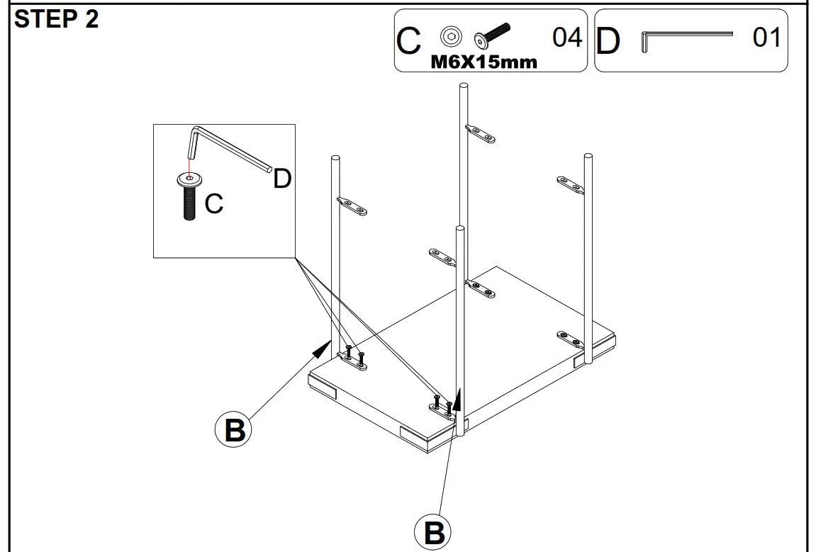boltonfurniture SIDE TABLE - STEP 2