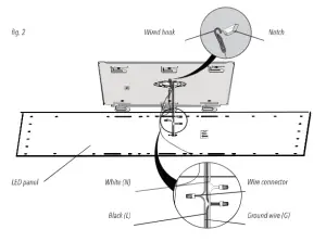 Connect the white wire